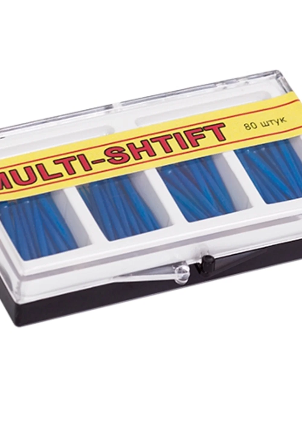 Беззольные штифты Multi-Shtift синие диаметр 1,6 мм (80шт.), РуДент