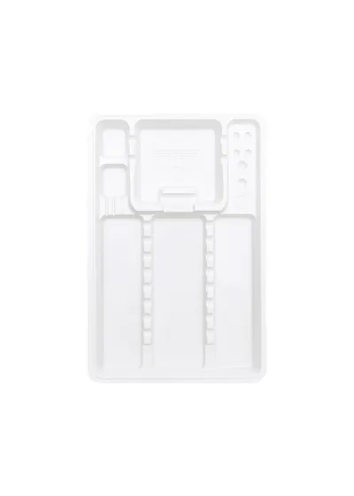 Лоток пластиковый Asa Dental 281x183x17 мм пластик