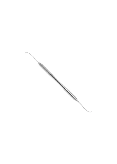 Asa Dental ML0704-11/12AF - зонд N11/12AF двусторонний изогнутый Leonardo с полой легкой ручкой