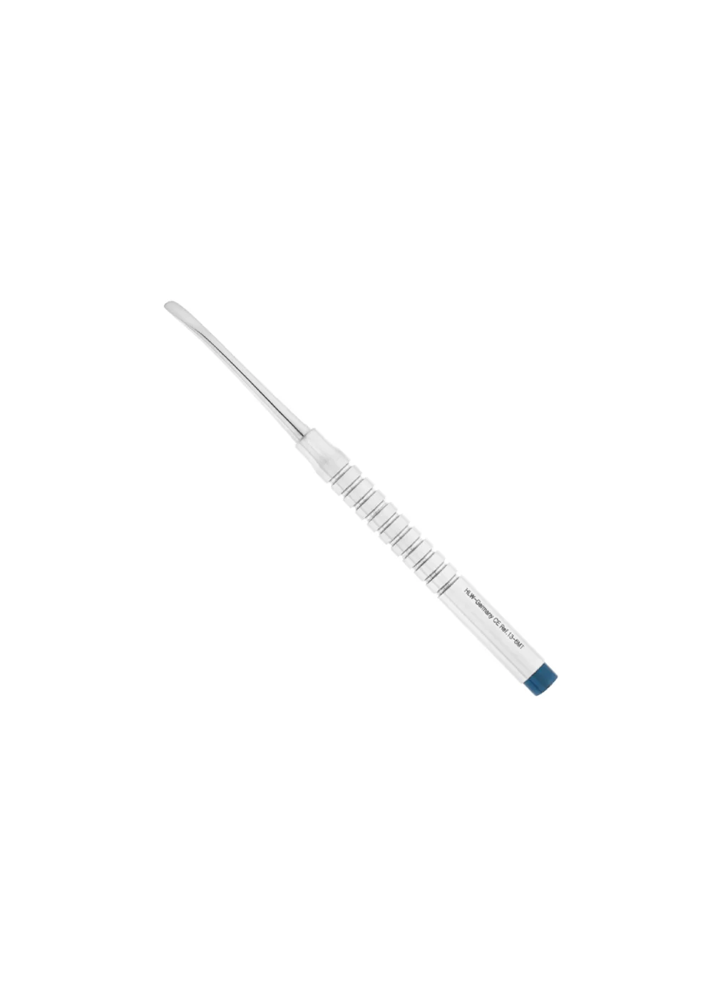 HLW 13-6MT - элеватор мини изогнутый, 4 мм, нижняя челюсть