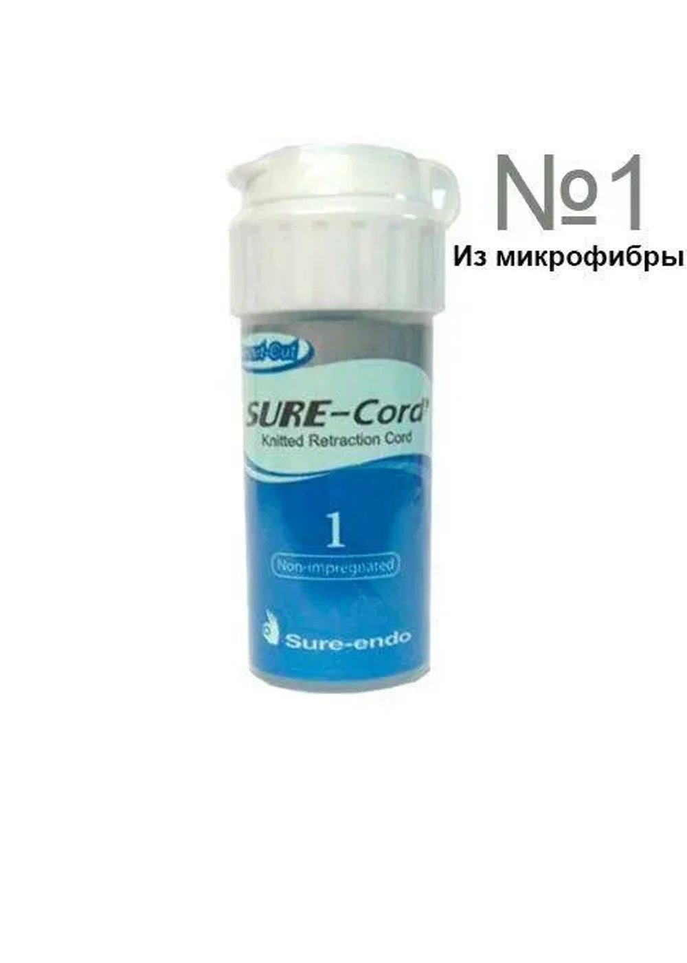 Нить ретракционная, Sure Dent Corporation, №1 микрофибра