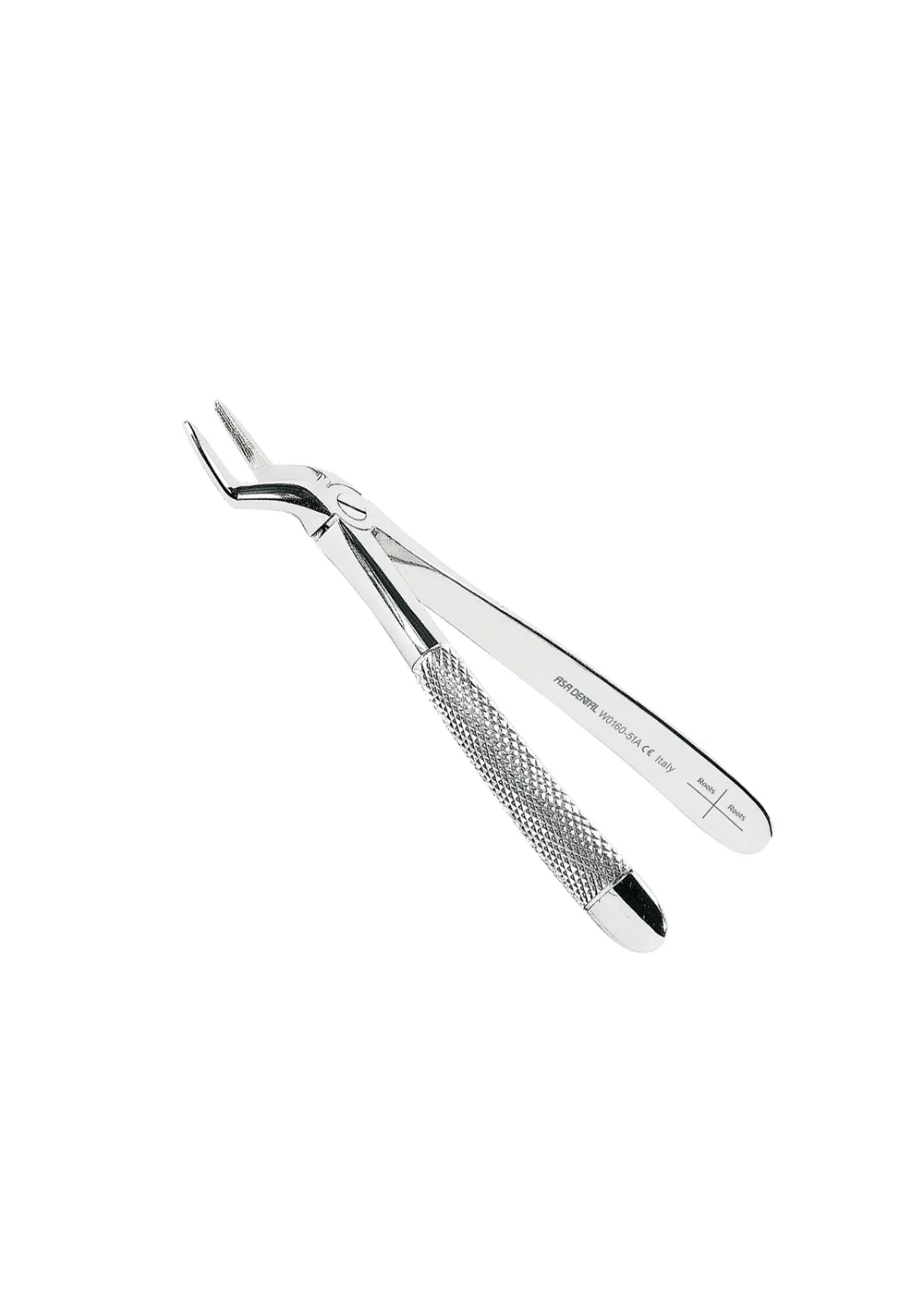 Asa Dental W0160-51A - щипцы N51A байонеты штыковидные для верхних корней с зубчиками (серия для женщин Asa Lady)