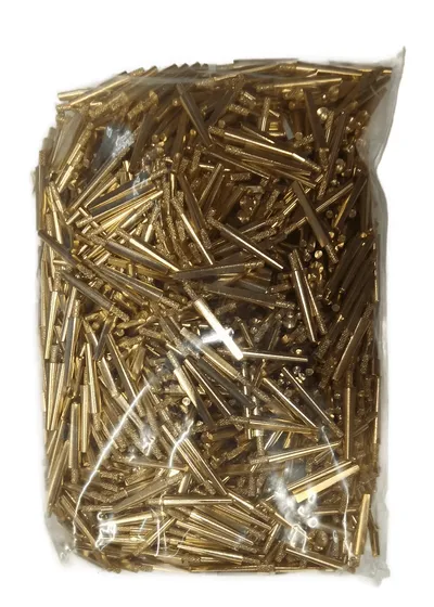 Штифты для изготовления моделей DOWEL-PIN, латунь, размер L (большие, 25 мм.), в упаковках по 100 шт., арт: 301T/100