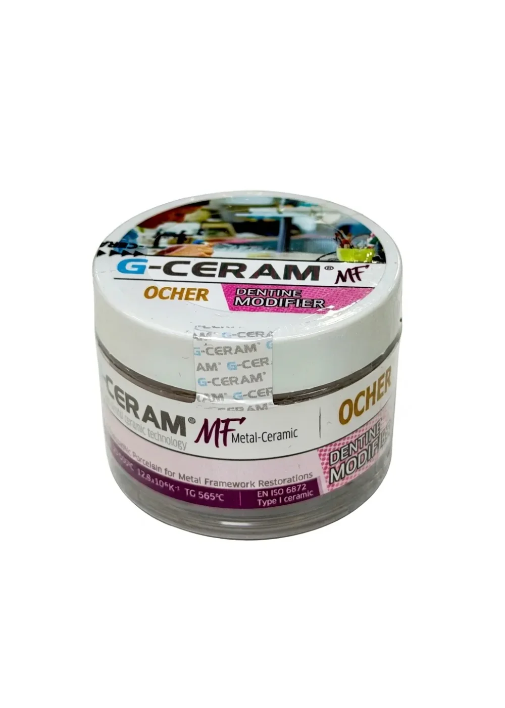 Керамическая масса дентинная, G-CERAM, MF модификатор дентина Dentine Modifier Ocher, 20г