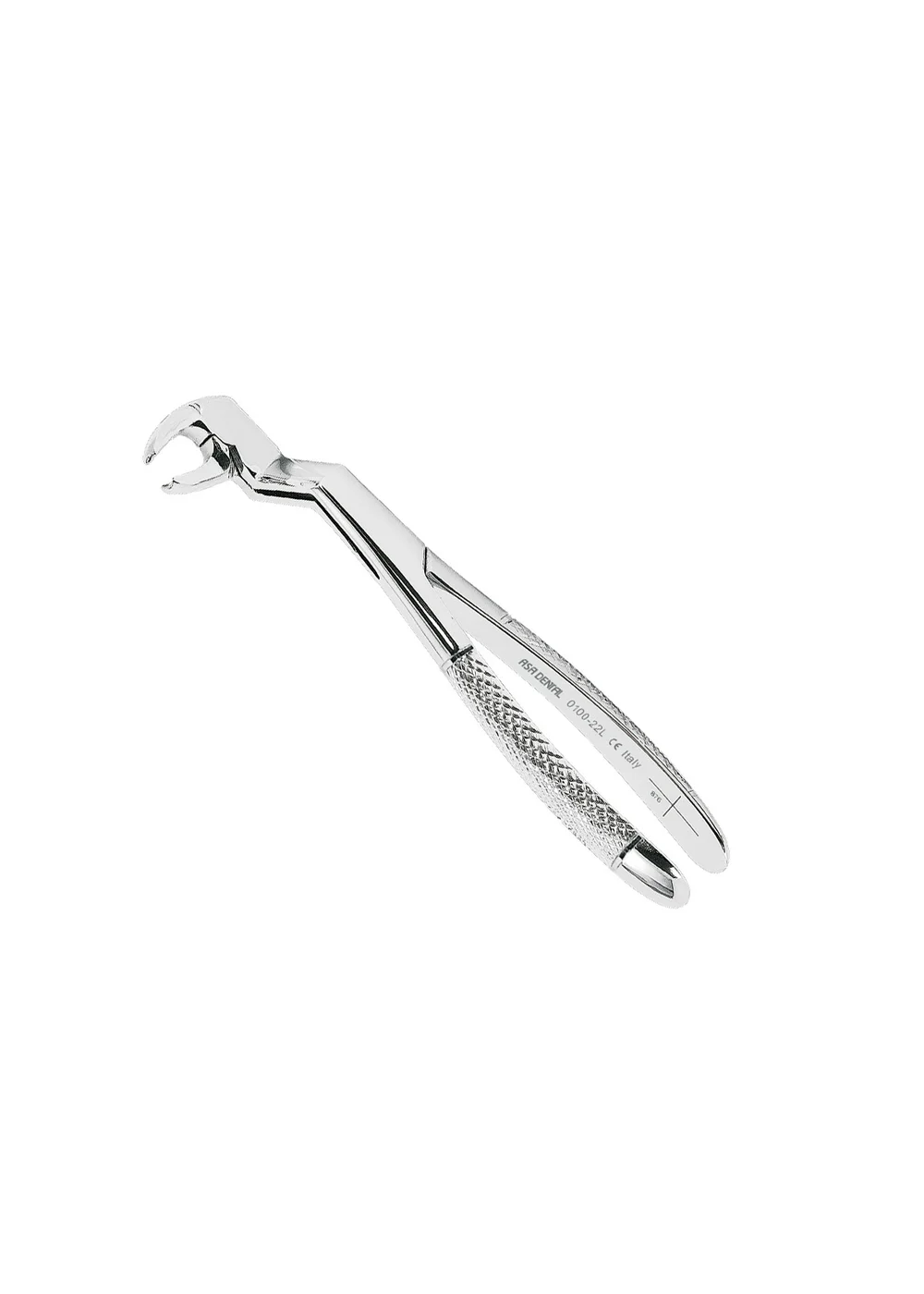 Asa Dental 0100-22L - щипцы N22L для удаления зубов для нижних и левых третьих моляров с зубчиками