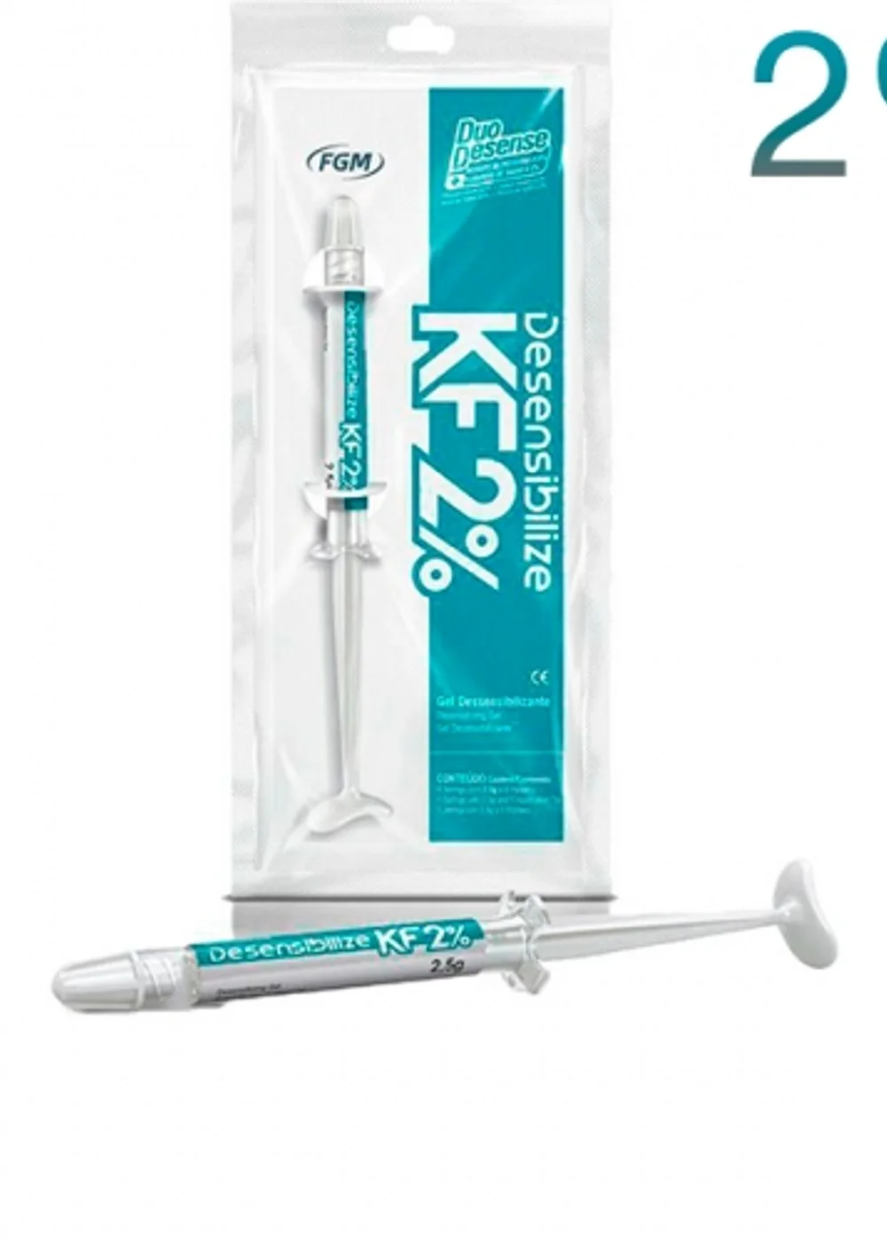 Desensibilize KF 2% для снижения чувствительности дентина. 1 шприц 2,5 г + 1 нак., FGM