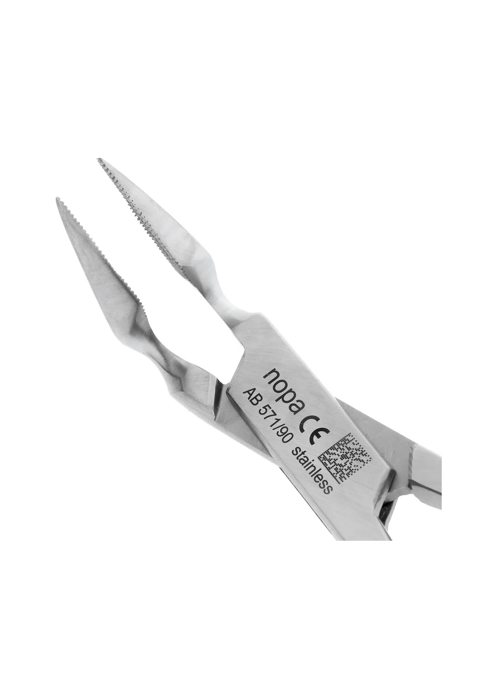 Nopa Instruments AB 571/90 - щипцы извлекающие для костных обломков, изогнутые на 90 градусов, 13,5 см