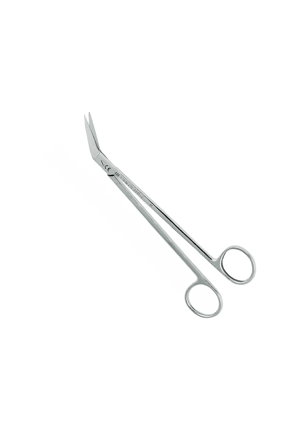 Asa Dental 0310-2 - ножницы для десны N2 изогнутые, 16,5 см