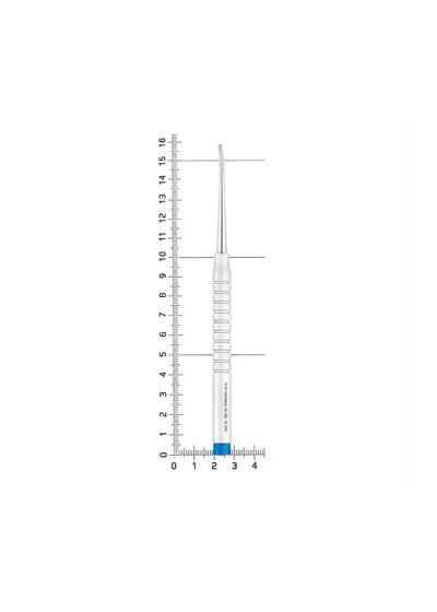 HLW 13-2MT - элеватор мини изогнутый, 2,5 мм, нижняя челюсть