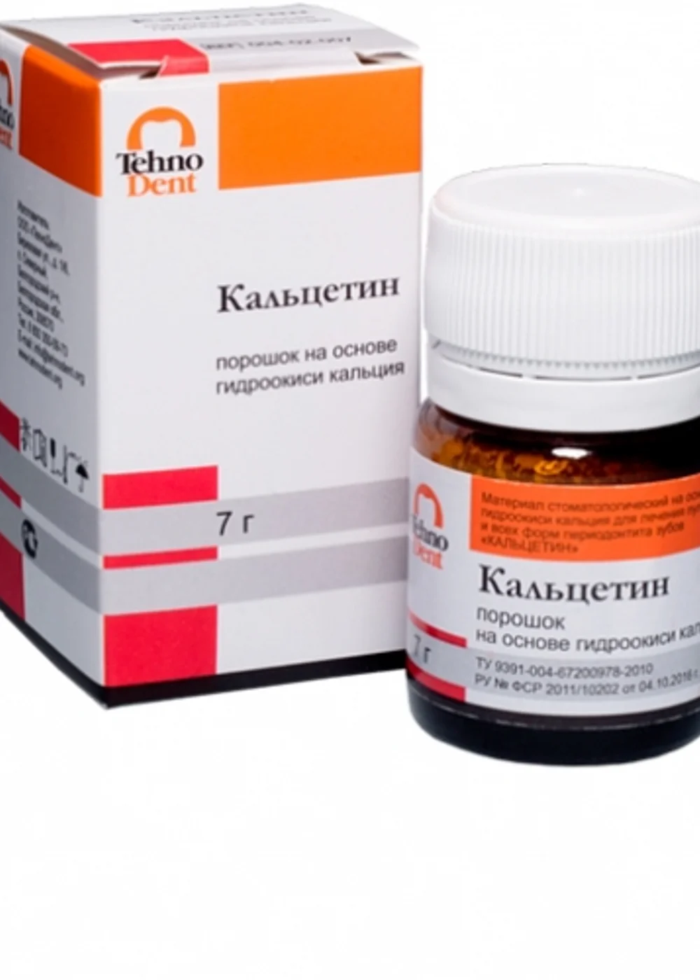Кальцетин порошок (7 гр.), ТехноДент