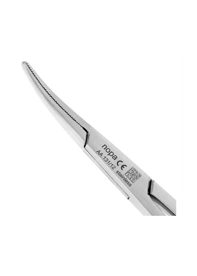 Nopa Instruments AA 131/12 - щипцы для артерии MICRO-MOSQUITO анатомические, изогнутые, 12 см