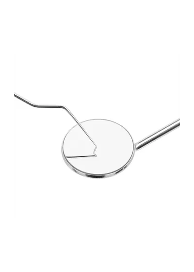 Hahnenkratt TOPvision FS Rhodium - родиевое зеркало, плоское, без ручки, №4, диаметр 22 мм, 12 шт
