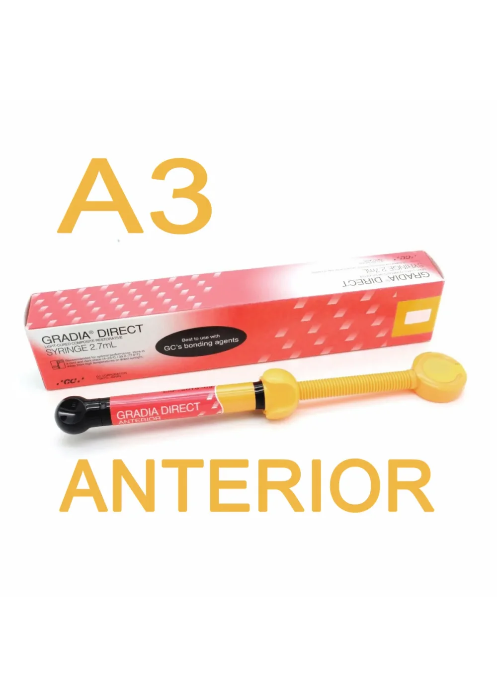 Композит светоотверждаемый Gradia Direct Anterior, GC, A-A3, шприц 4 г
