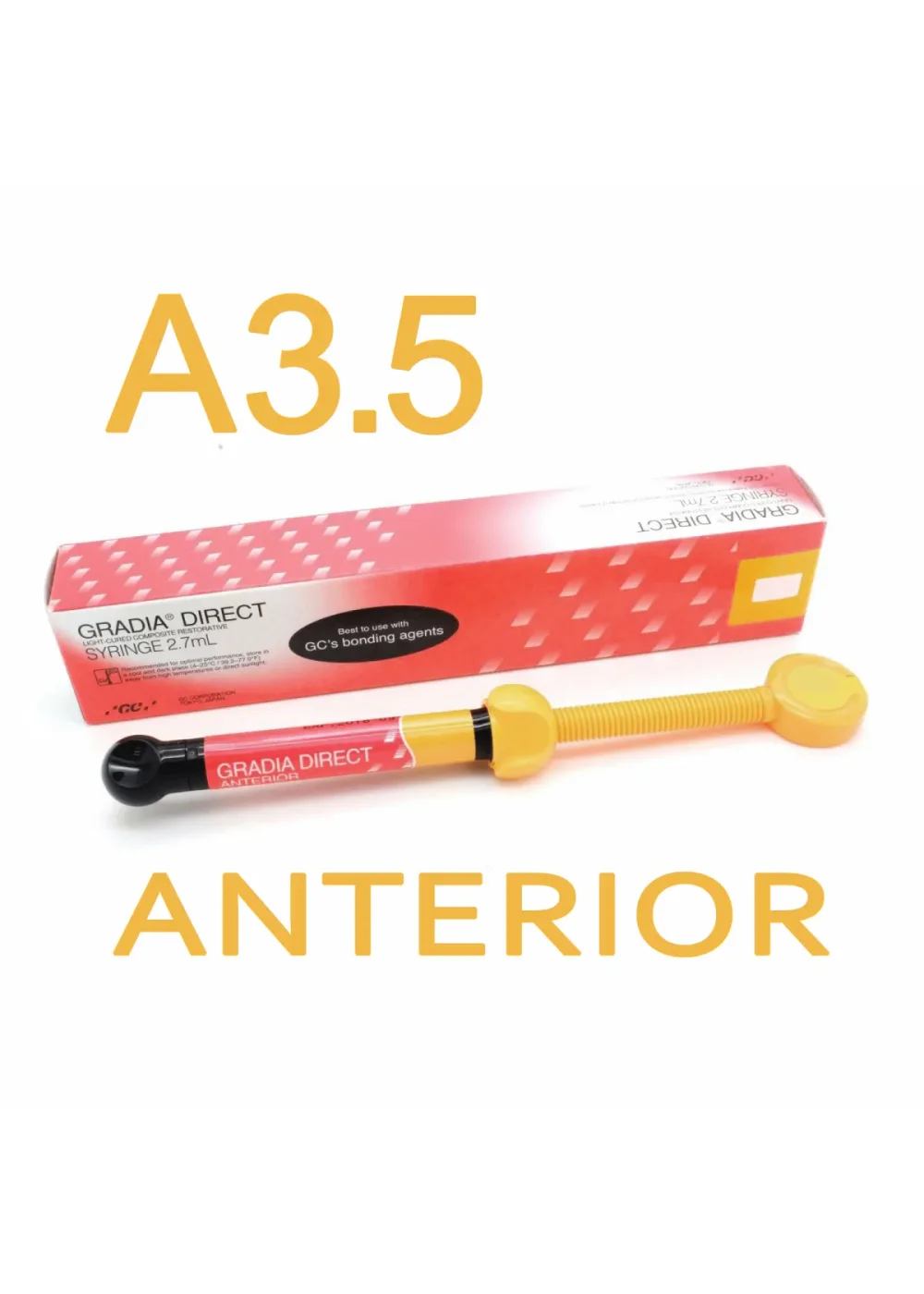 Композит светоотверждаемый Gradia Direct Anterior, GC, A-A3.5, шприц 4 г