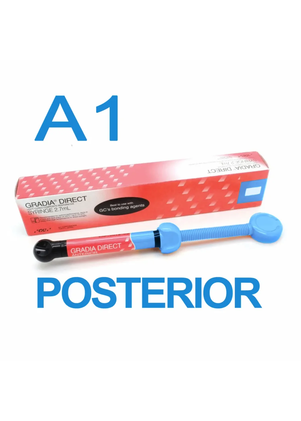 Композит светоотверждаемый микрогибридный, GC, Gradia Direct Posterior, P-A1, шприц, 4.7г