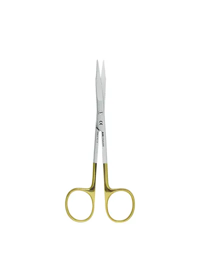 Asa Dental 0304-2TC - ножницы десневые узкие (золотая серия), 13 см
