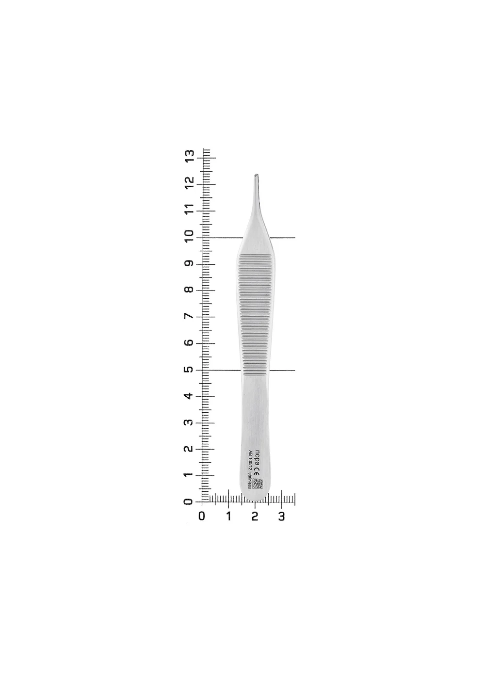 Nopa Instruments AB 100/12 - пинцет ADSON анатомический, 12 см
