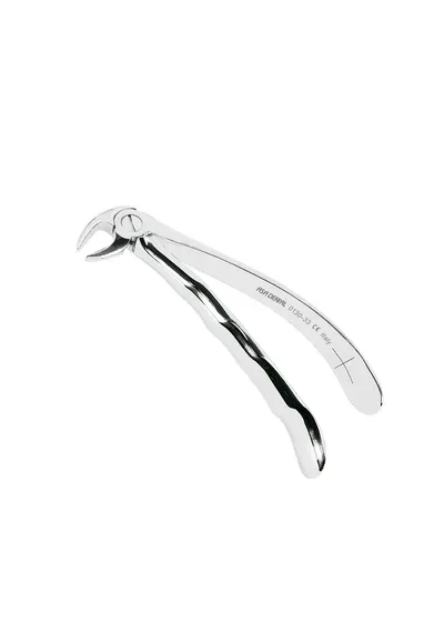 Asa Dental 0130-33 - щипцы N33 для удаления зубов для нижних корней с зубчиками с анатомической ручкой