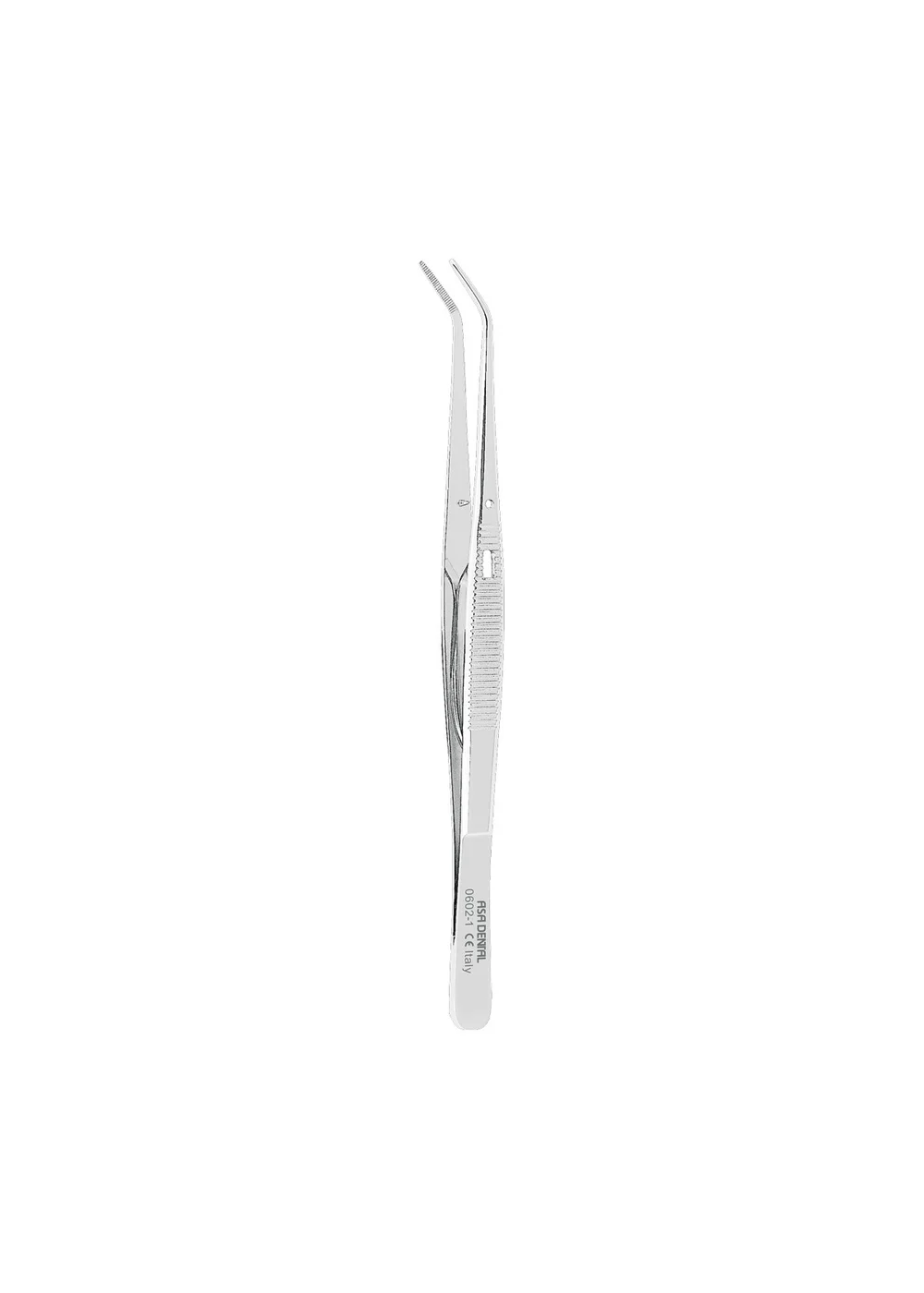 Asa Dental 0602-1 - пинцет анатомический изогнутый N1, 15 см