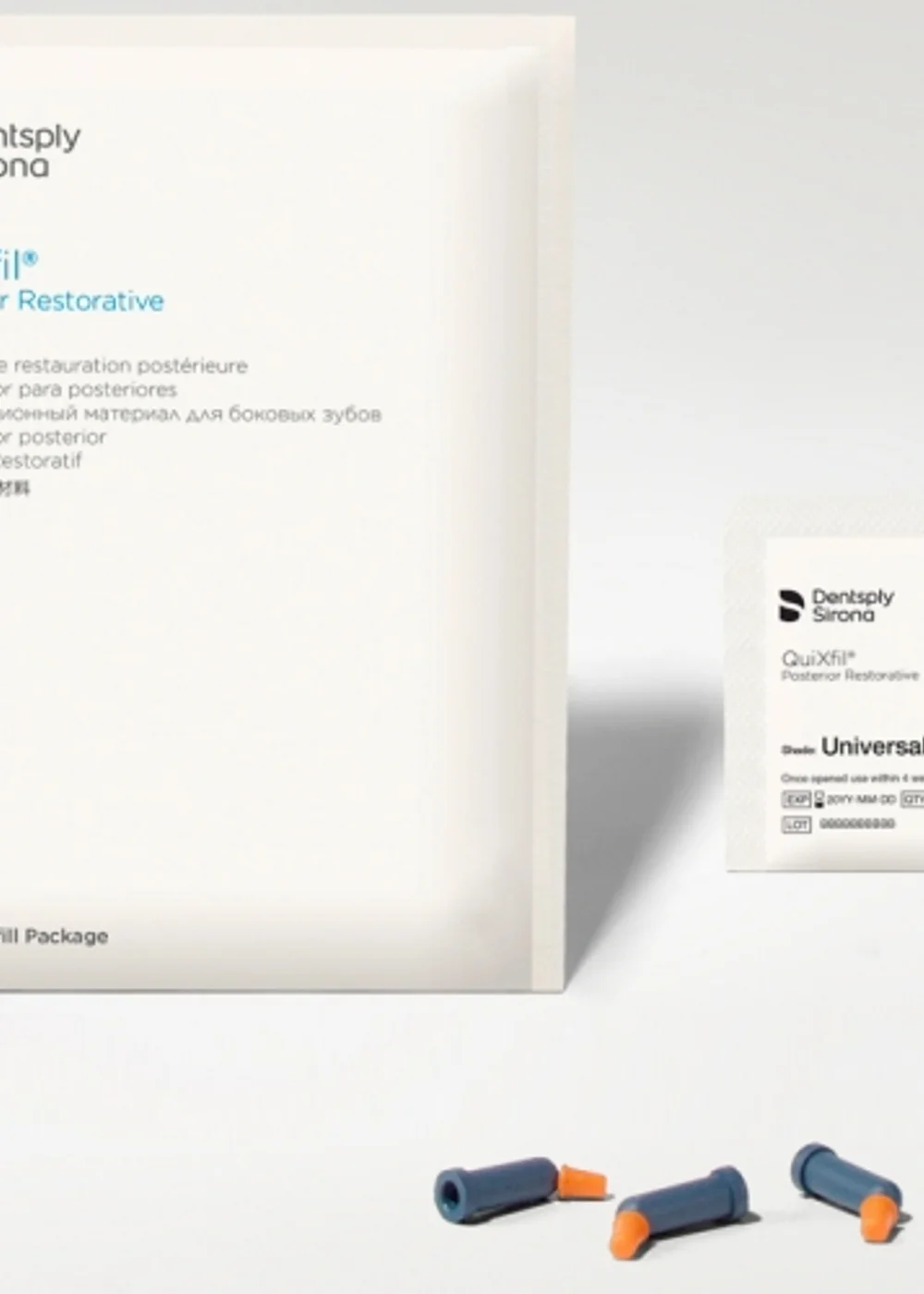 Композит светоотверждаемый, Dentsply Sirona, QuiXfil, 20 капс. х 0.28 г