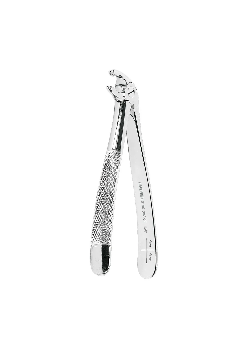 Asa Dental 0100-38A - щипцы N38A для поврежденных кариесом нижних корней с зубчиками