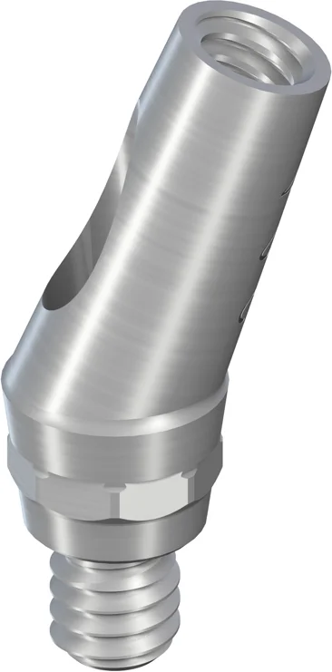 Длинный угловой абатмент synOcta, тип A, угловой 20°, RN, Н 6,7 мм, Ti