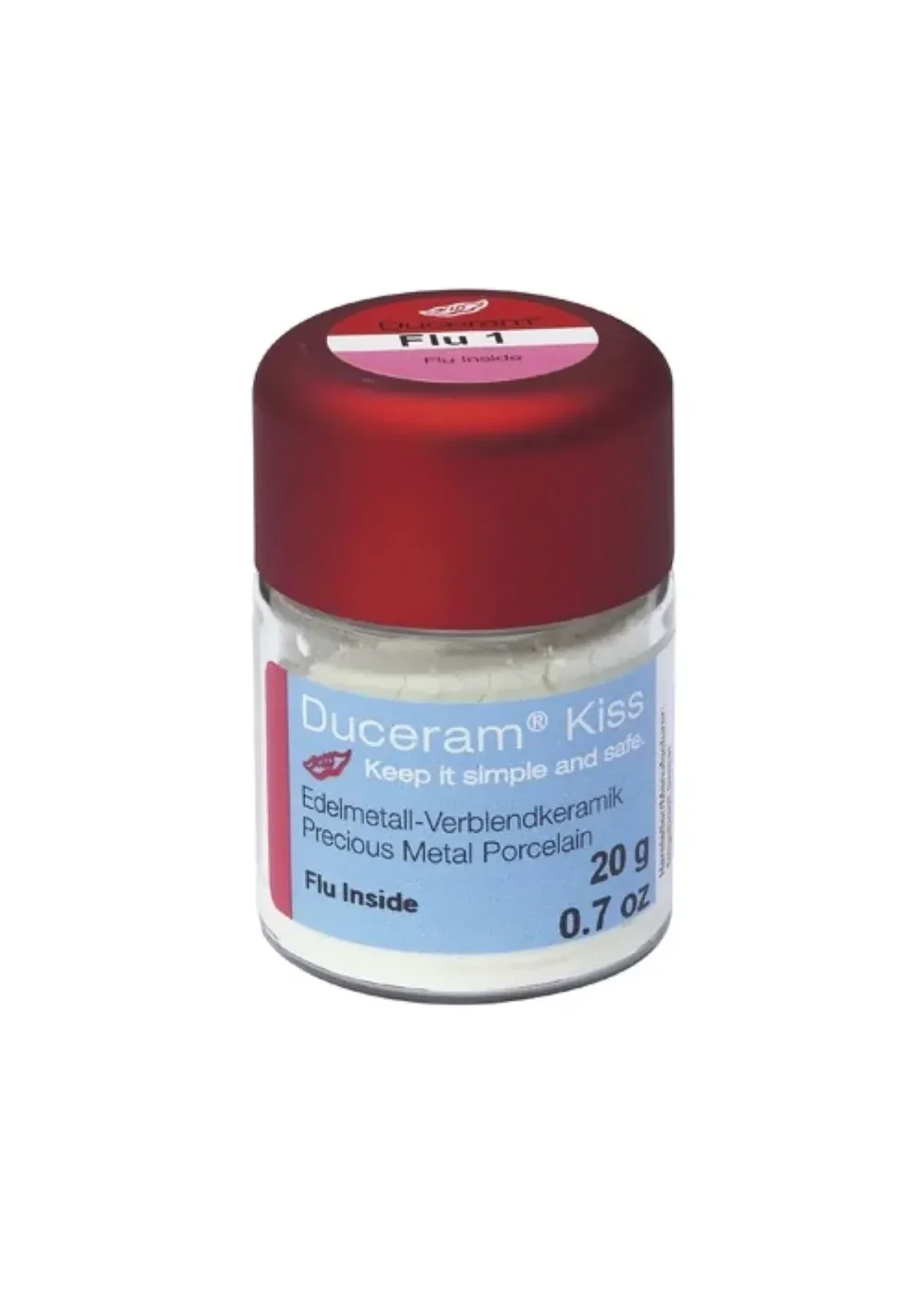 Керамическая масса, DeguDent, Duceram Kiss Flu Inside 1, 20г, 5360917003