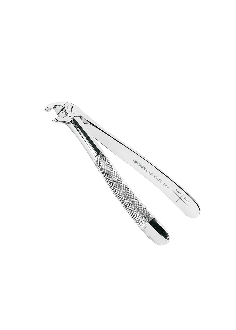 Asa Dental 0100-38A - щипцы N38A для поврежденных кариесом нижних корней с зубчиками