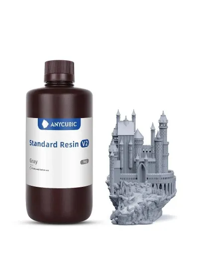 Фотополимерная смола, Anycubic, Basic серая 1л