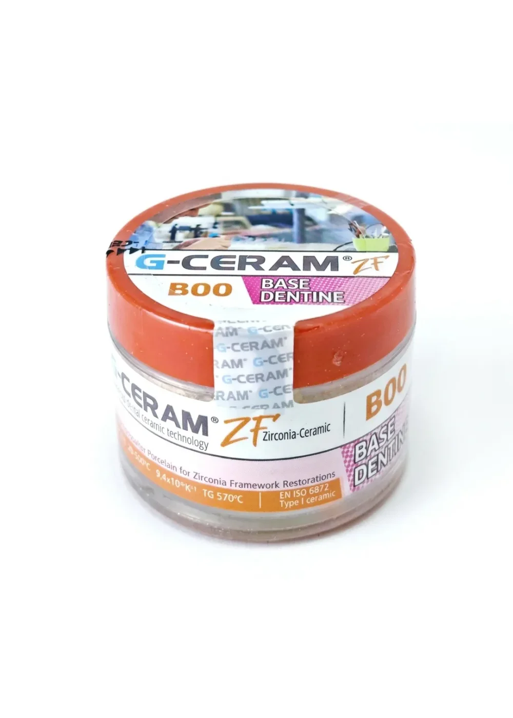 Керамическая масса дентинная, G-CERAM, ZF базовый дентин Base Dentine B00 (bleach), 20г