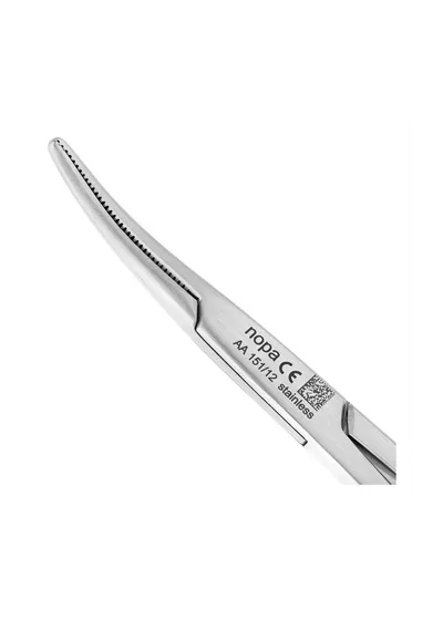 Nopa Instruments AA 151/12 - зажим HALSTED-MOSQUITO изогнутый, 12,5 см