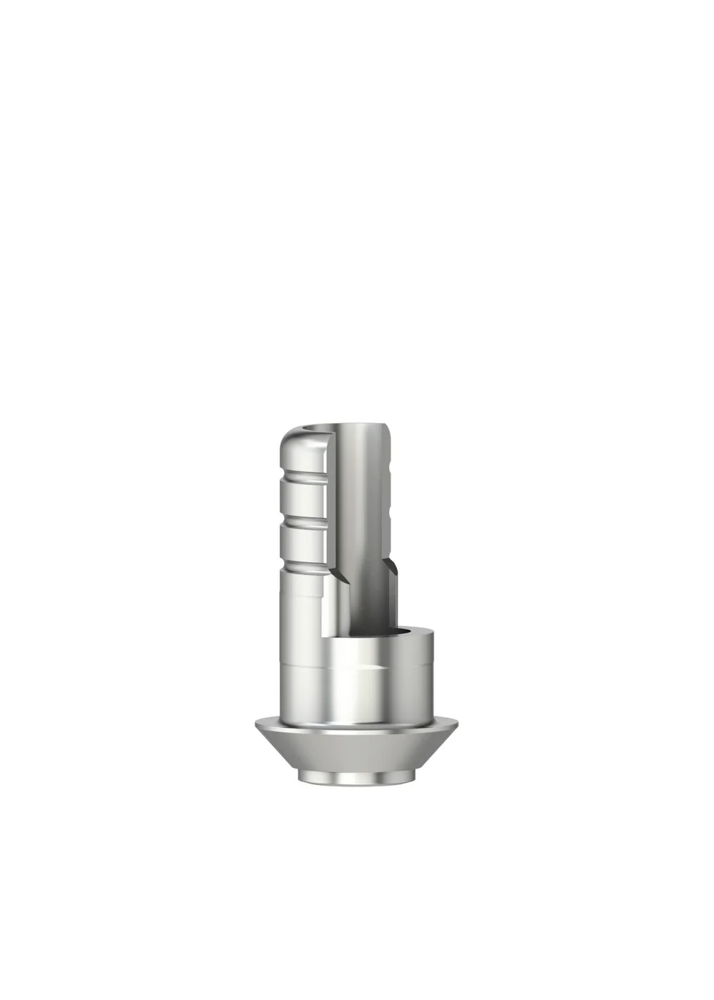 Титановое основание Medentika ASC Flex для моста/балки, платформа RB/WB 3.5-6.5, GH 3.0 мм, AH 4-8 мм, с винтом