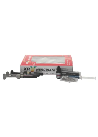 Композит светоотверждаемый, Kerr, Геркулайт XRV Мини Кит (Herculite XRV Mini Kit), 3 шприца по 3 г + бонд 3 мл