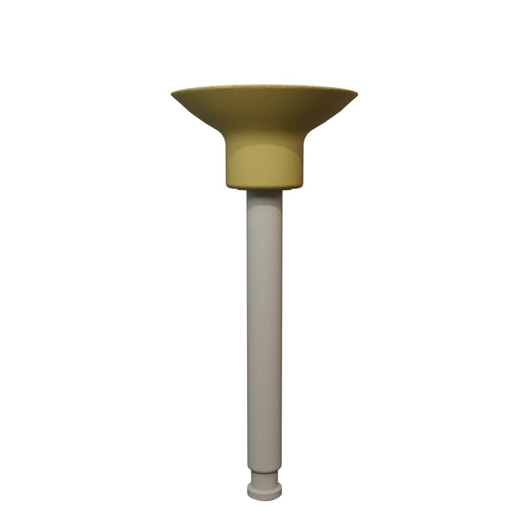 Полир "Enforce Pin" - Диск Жёлтый (уретан), µ 32 - держатель пластиковый, 1 ШТ., Кагаяки