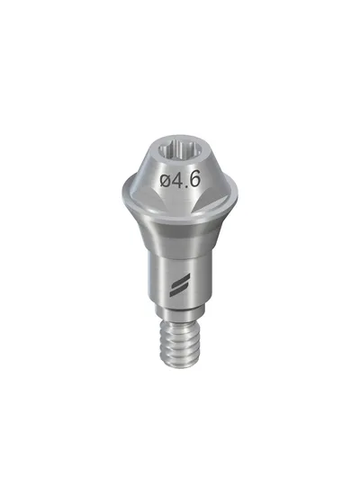 Прямой абатмент Straumann RC 0° Ø 4.6 мм H 1.5 мм титан