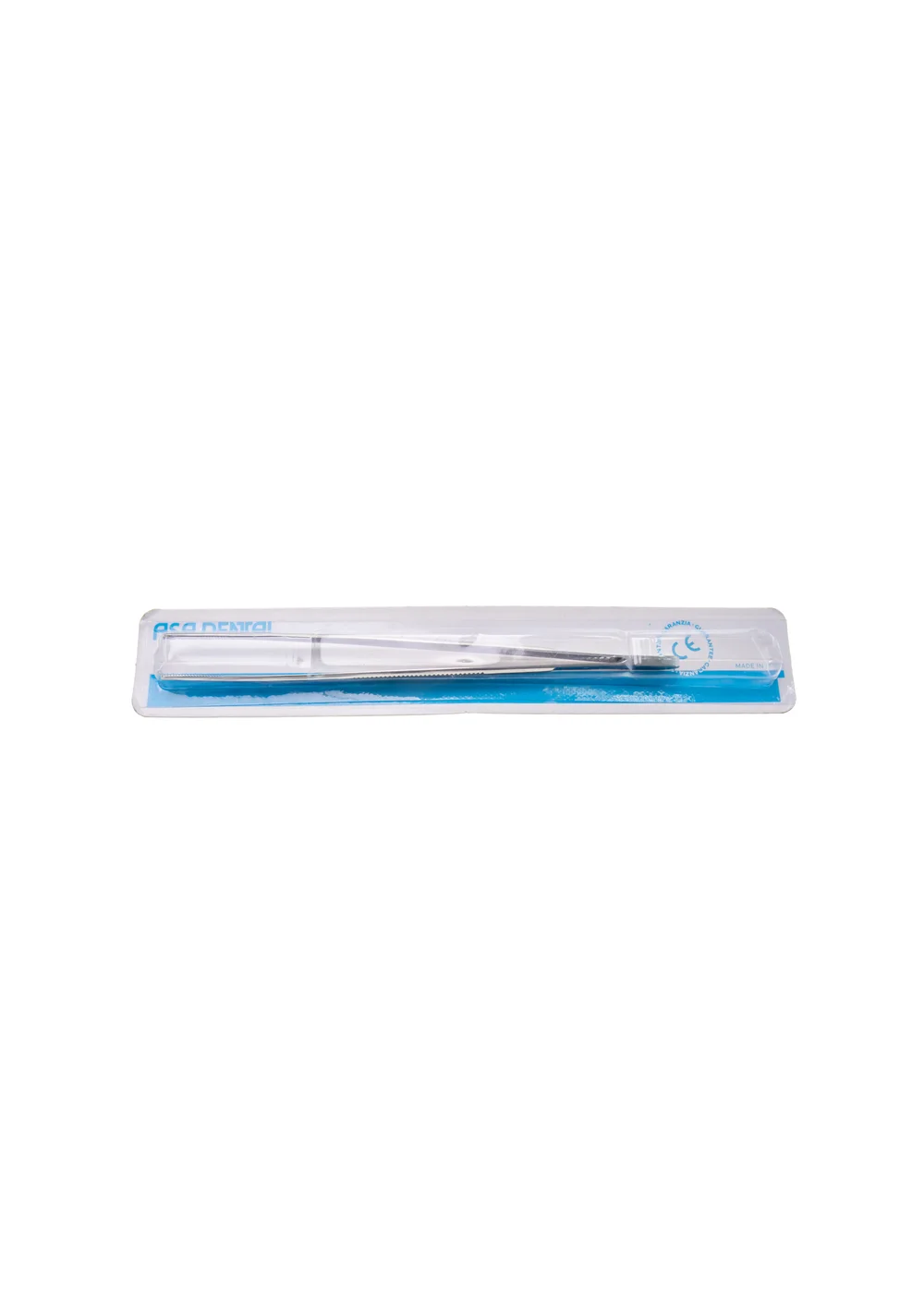 Asa Dental 0635-3 - пинцет анатомический прямой с рифлением, 15 см атравматичный