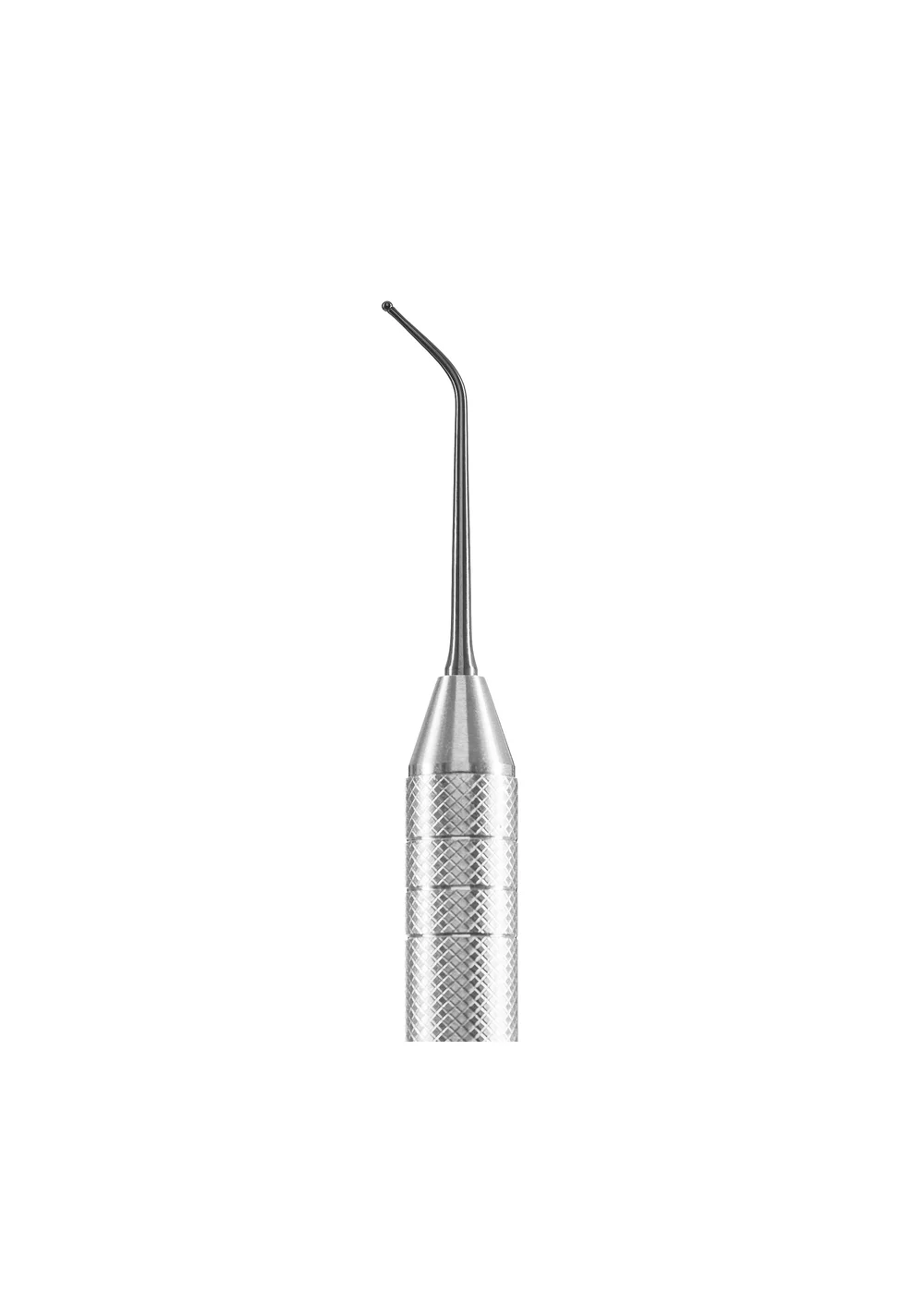 Fabri 1304-1,0F Black - удлиненная узкая гладилка с штопфером-шариком Ø1.0mm, эргономичная ручка Ø10mm, покрытие Black