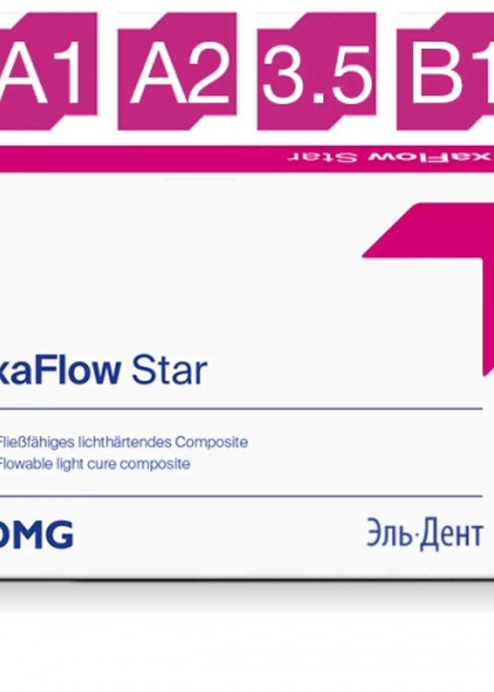 LuxaFlow Star Набор Ассорти (4 шприца х 1.5г), 214000, DMG