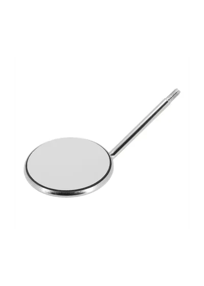 Hahnenkratt TOPvision FS Rhodium - родиевое зеркало без ручки, плоское, №6, диаметр 26 мм, 12 шт