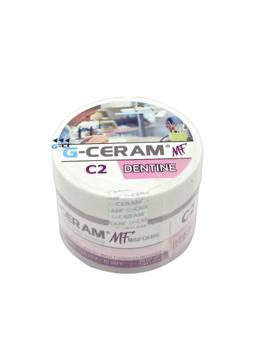 Керамическая масса дентинная, G-CERAM, MF дентин Dentine C2, 20г