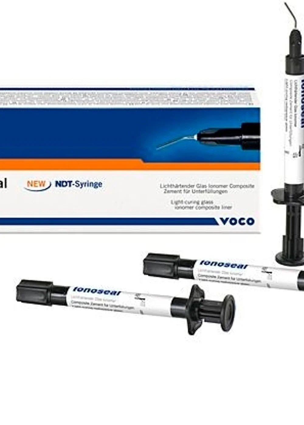 Материал подкладочный, VOCO, Ionoseal, 3 шприца х 2.5 г, светоотверждаемый