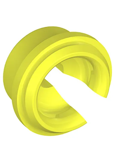 Вставка ретенционная Straumann Optiloc, средняя сила ретенции, желтая, PEEK