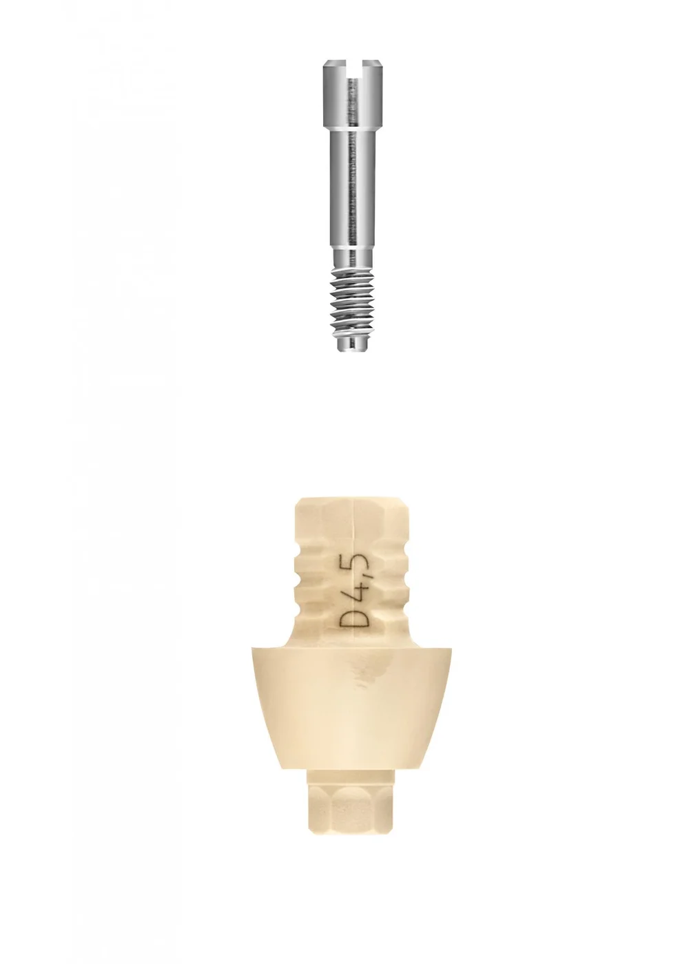 Временный овальный абатмент (с винтом для EsthetiCap) FRIADENT EsthetiCap oval, размеры: D4.5, арт: 46-1750