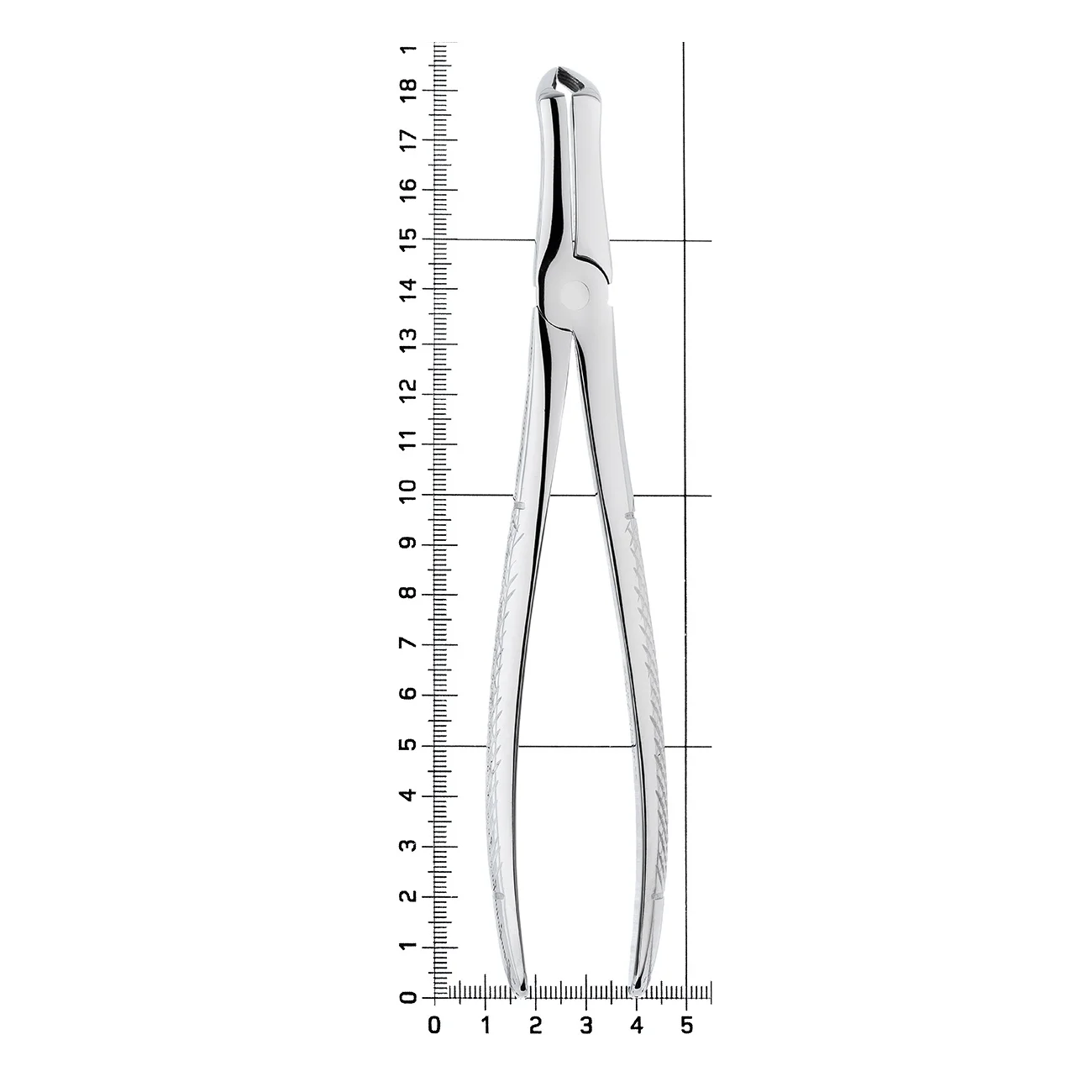 Щипцы №45 для удаления зубов нижние корневые
