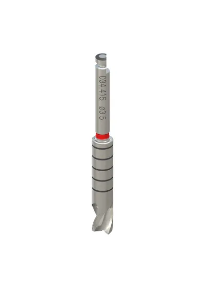 Фреза для хирургии по шаблонам, Straumann®, Ø 3.5 мм, L 32.5 мм, Stainless steel