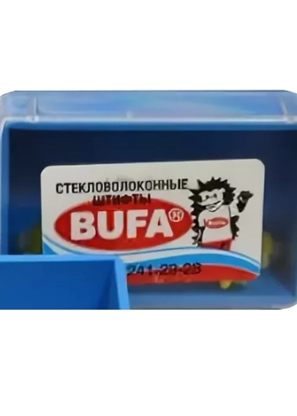 Штифты стекловолоконные конические №1 (1,25мм) 6 шт BUFA