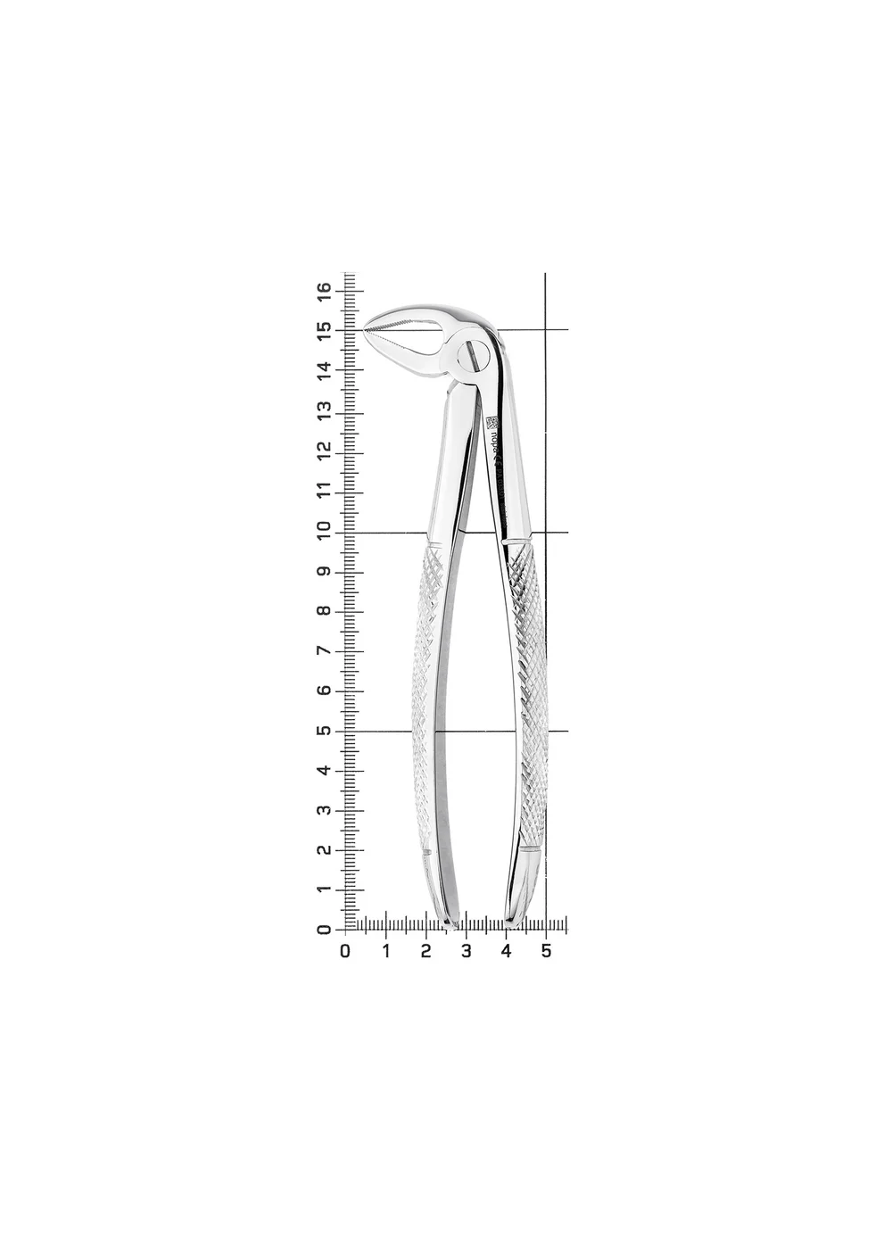 Nopa Instruments PA 033/01 - щипцы извлекающие корневые для нижней челюсти №33A