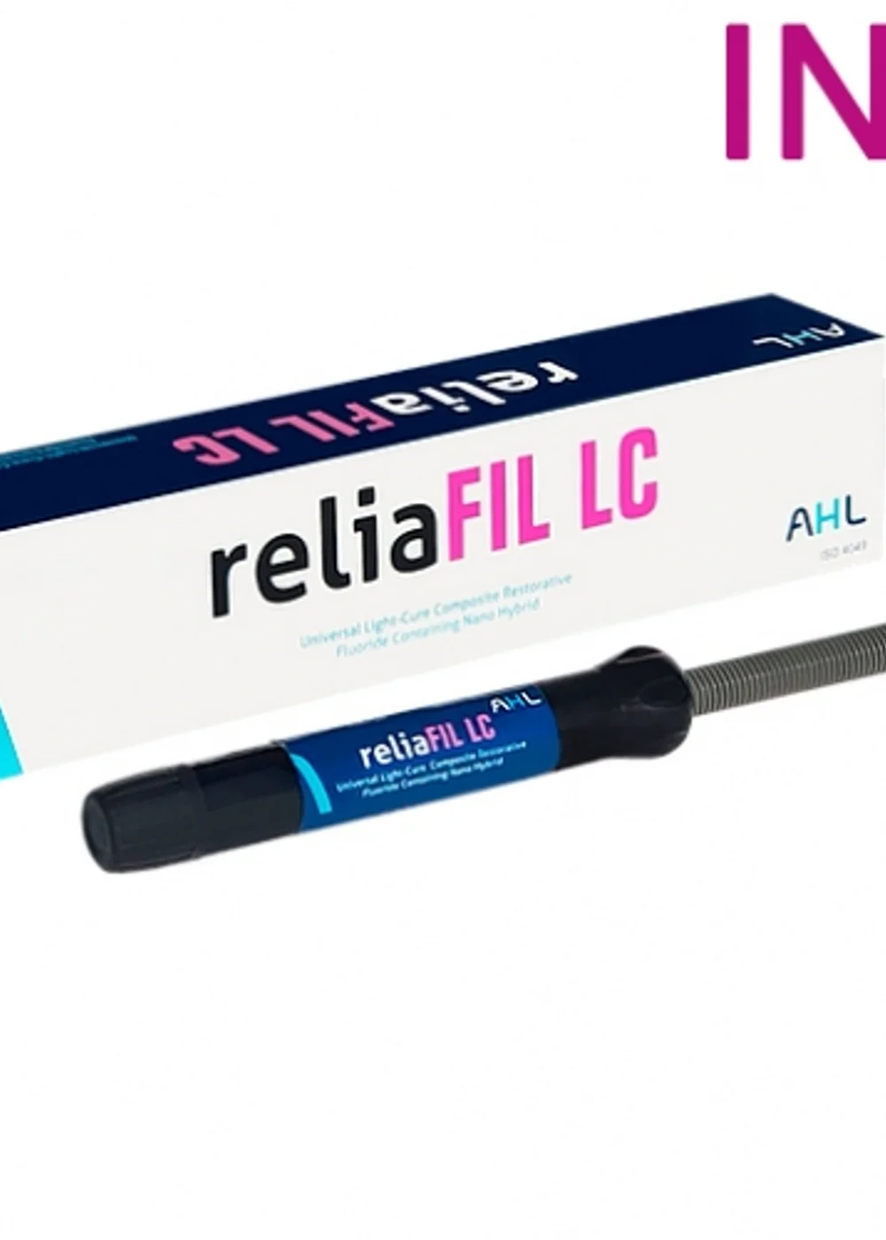 reliaFIL LC цв. INC шприц 4г-наногибридный светоотверждаемый композит, AHL