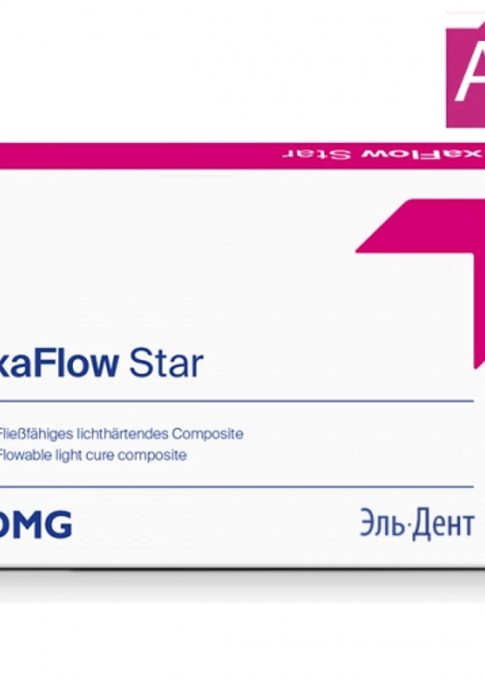 LuxaFlow Star цвет А3, (2 шприца х 1.5гр.), светоотверждаемый текучий композит 214003, DMG
