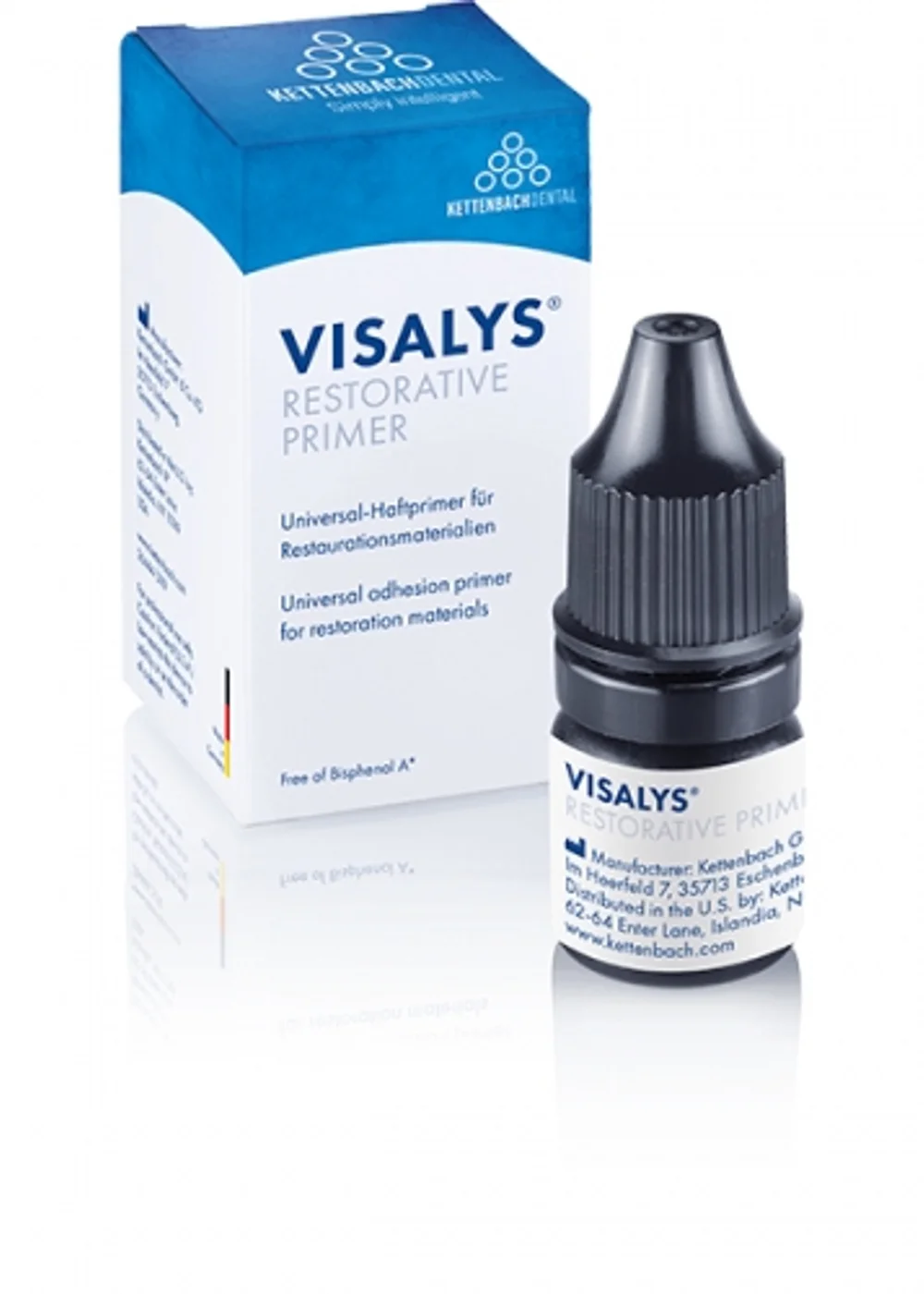 Праймер (адгезив ) для всех субстратов Visalys Restorative Primer, использовать только с Visalys CemCore -1x4мл, Kettenbach Dental